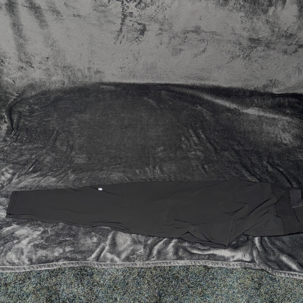 Black Lululemon jogger pants